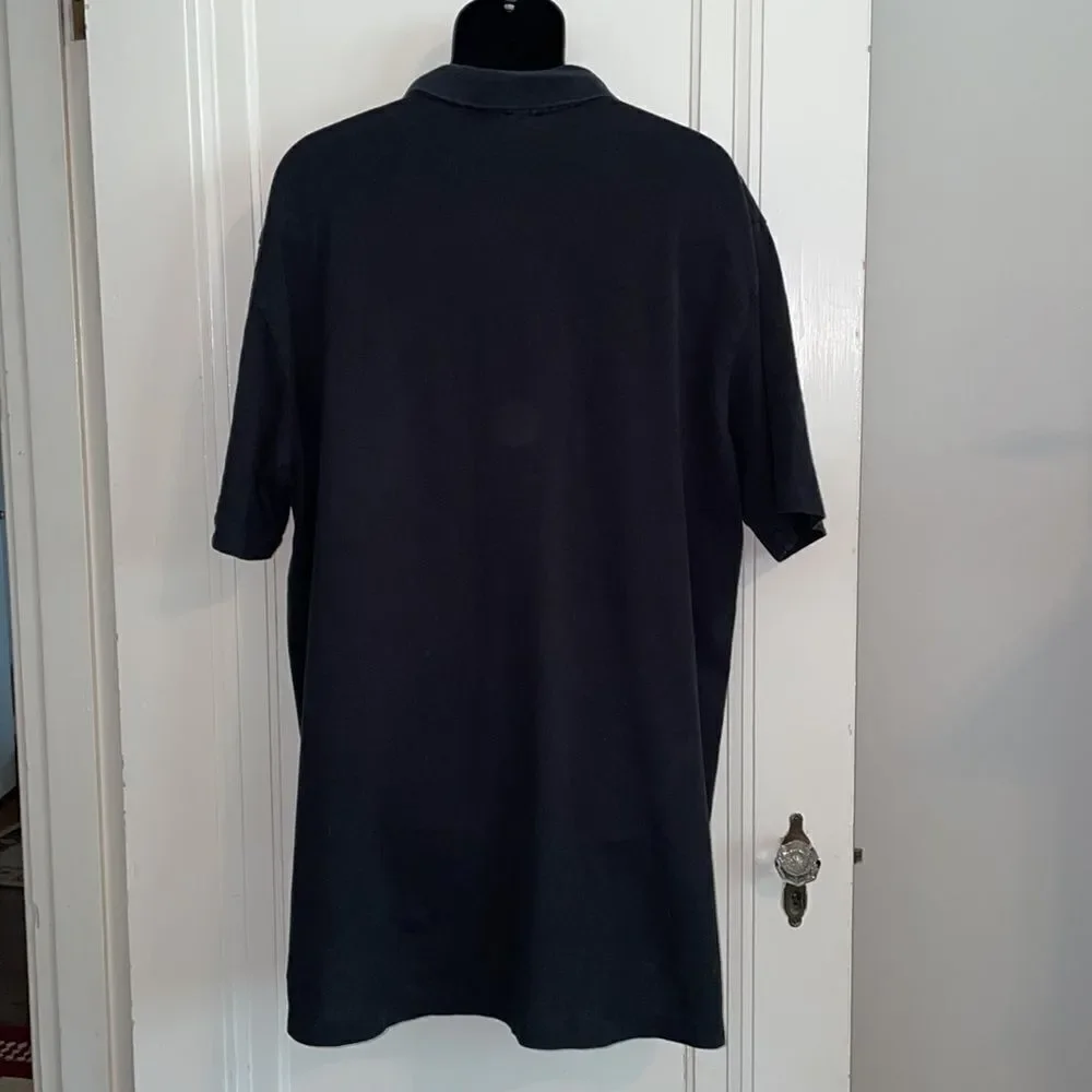Polo Golf Ralph Lauren black‎ Pima cotton/elastane polo shirt